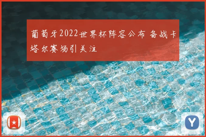 葡萄牙2022世界杯阵容公布 备战卡塔尔赛场引关注